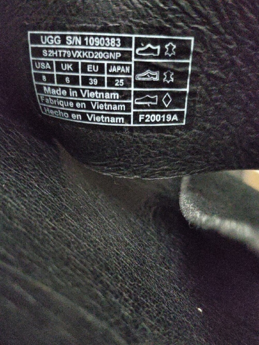 UGG Black Crisscross Slide Sandals - Picture 10 of 10